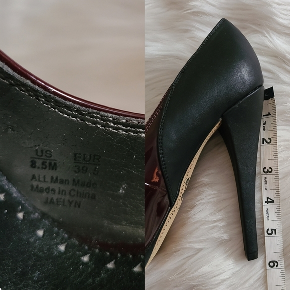 NWOB|Circus by Sam Edelman Jaelyn Burgundy Platform Pumps, 8.5 - Picture 7 of 7